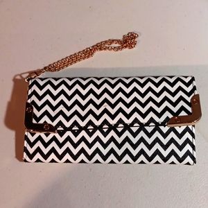 Wristlet with a gold chain